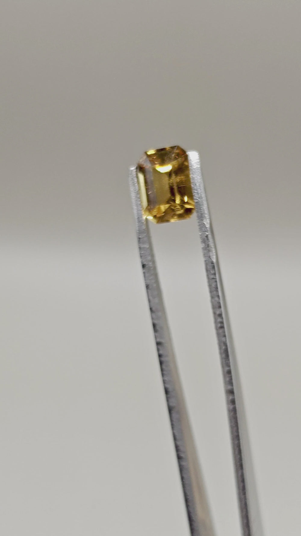 Natural Canary Yellow Chrysoberyl — 2.96 ct — Octagonal