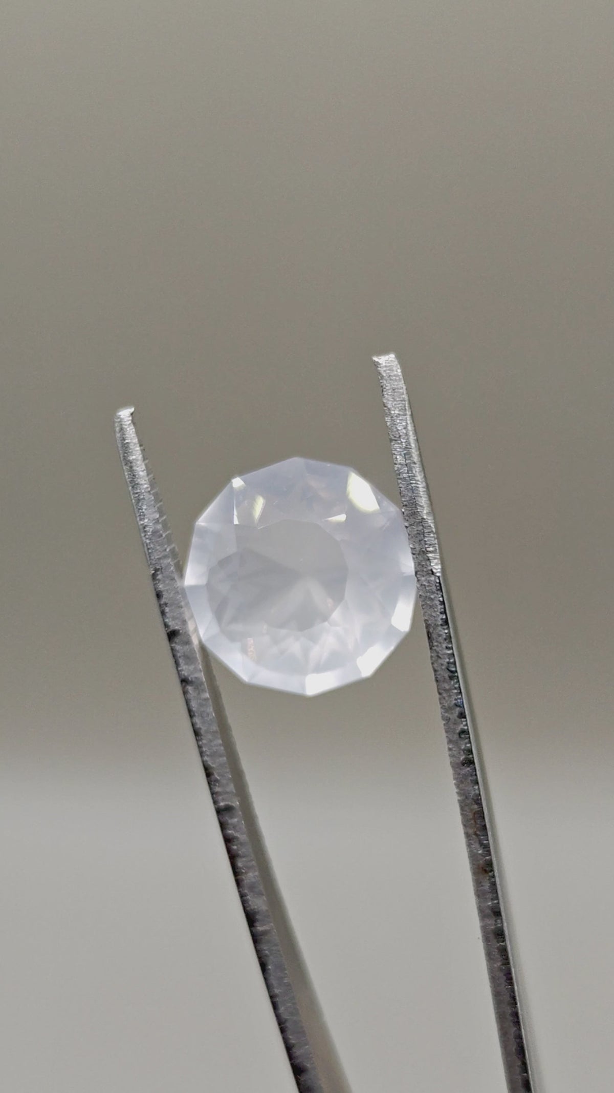 Quartz laiteux naturel 6,54 ct Rond fantaisie