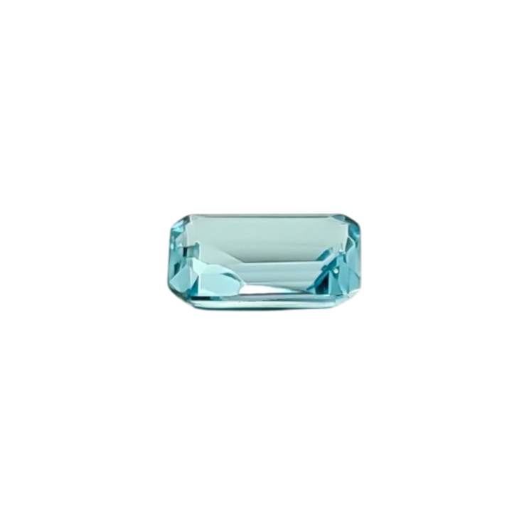 Natürlicher Aquamarin — 0,97 ct — Oktogonal