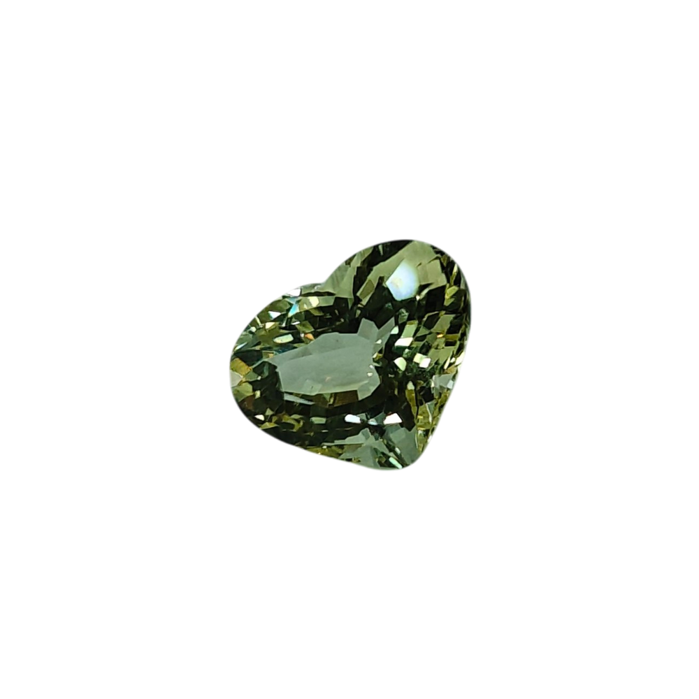 Natural Heliodor — 4.65 ct — Heart