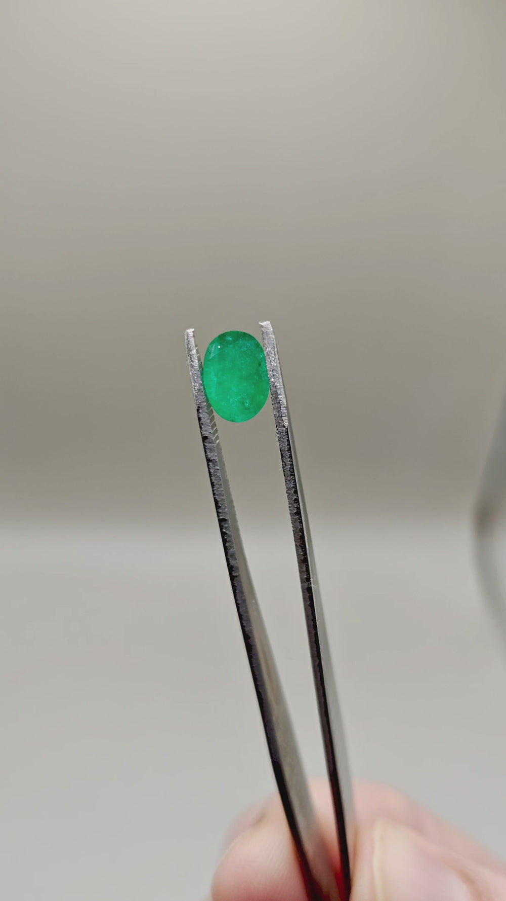 Smeraldo naturale — 2,32 ct — Ovale