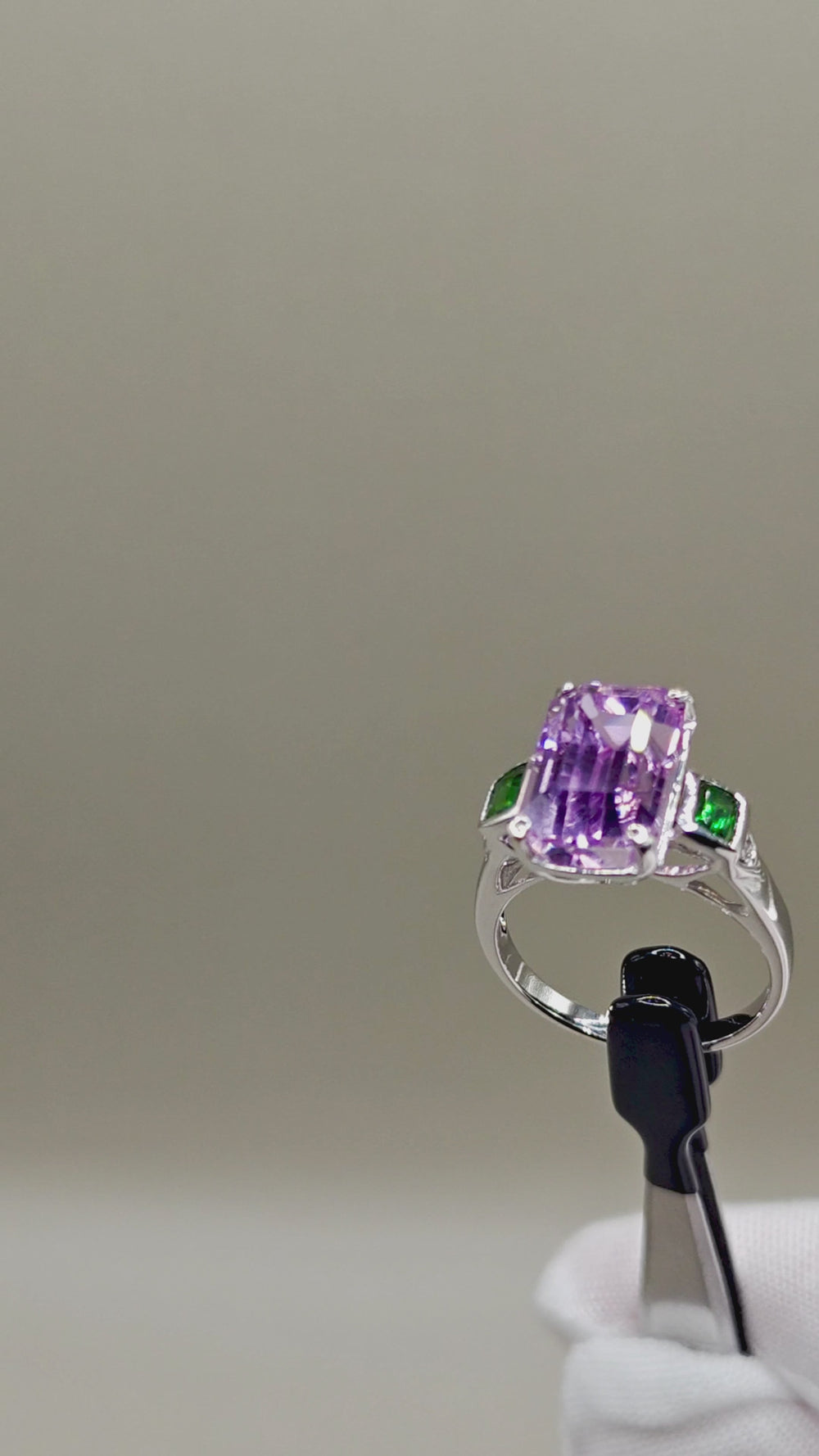 Elyra — Kunzite Ring