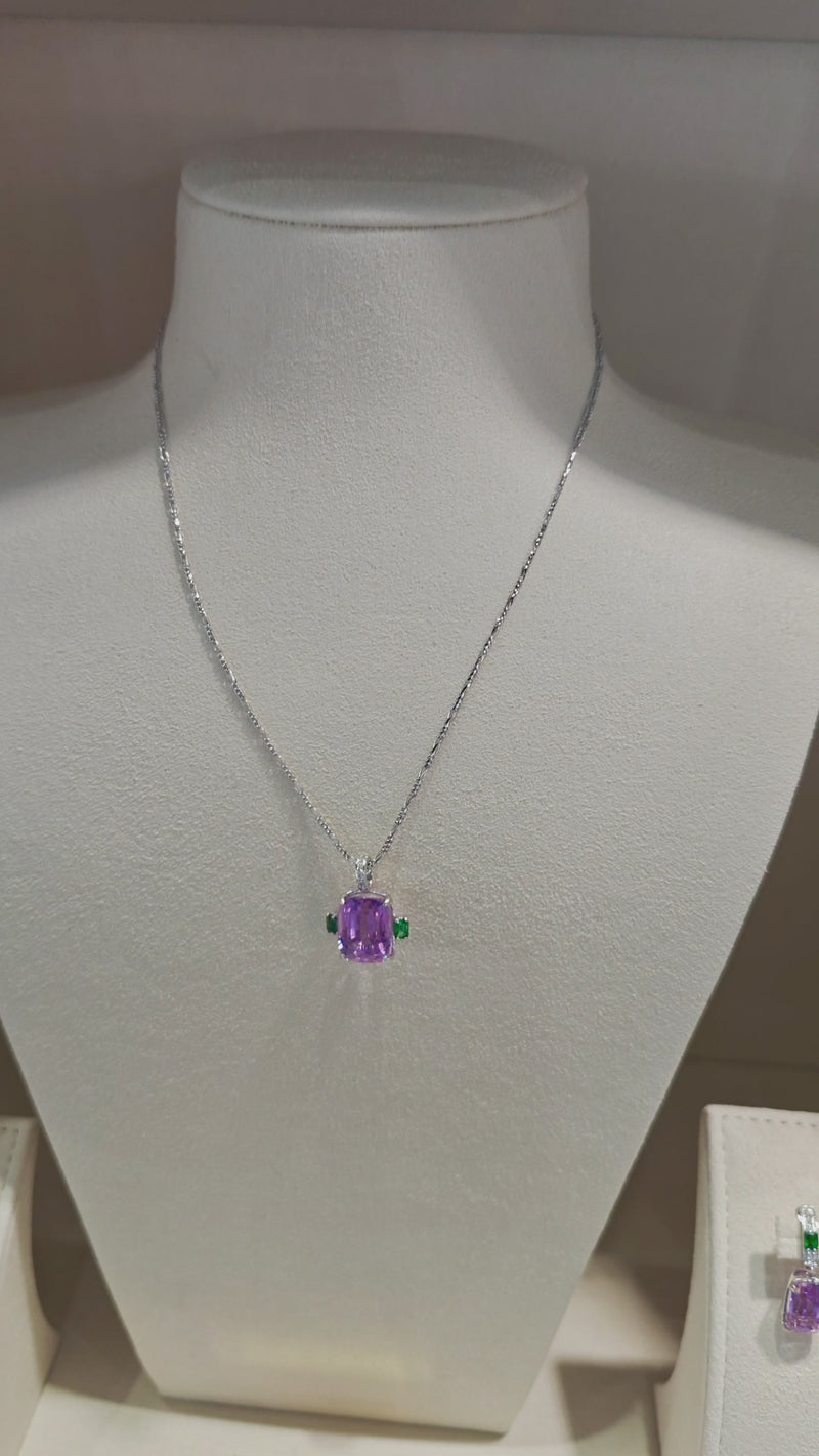 Elyra — Kunzite Pendant