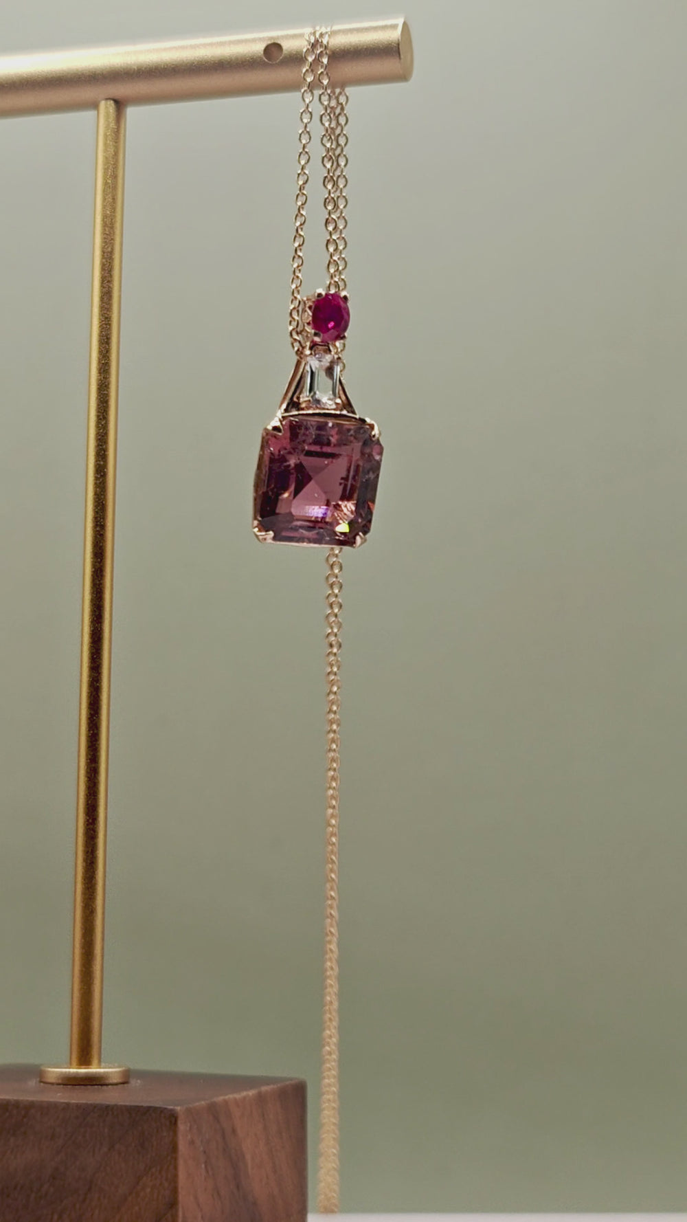 Mireya Tourmaline Pendant – video
