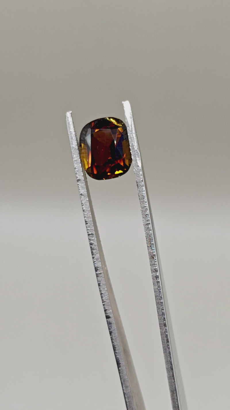 Natural Tourmaline 4.75 ct Cushion – video