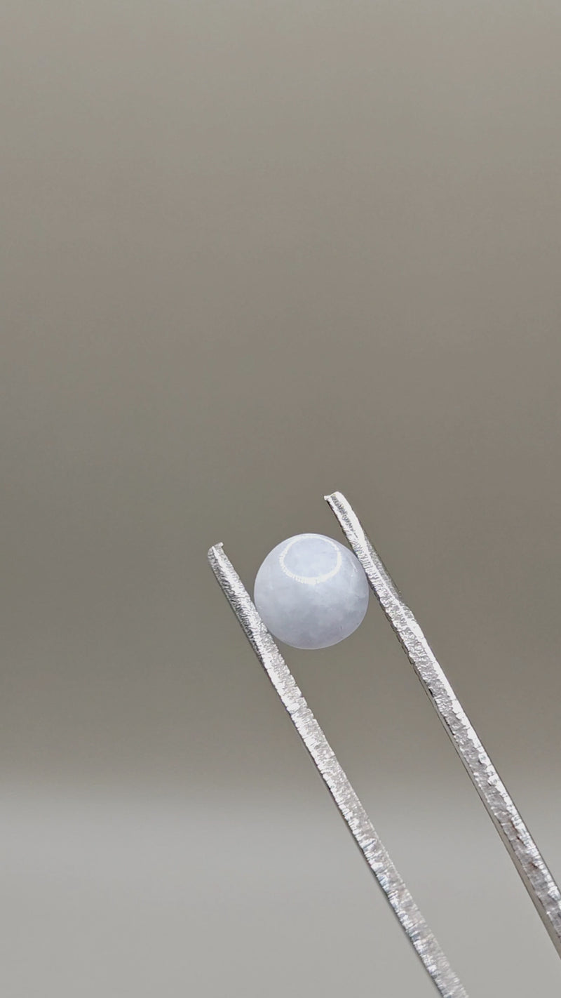 Natural Burmese Jadeite - Type A — 1.53 ct — Round