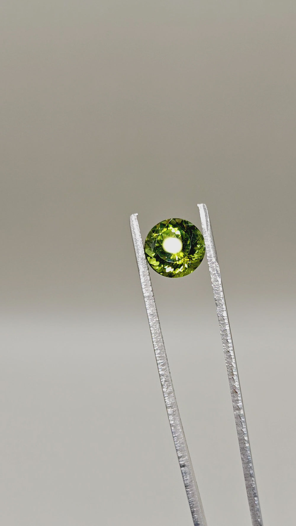 Natural Lemon Color Tourmaline 2.97 ct Round – video