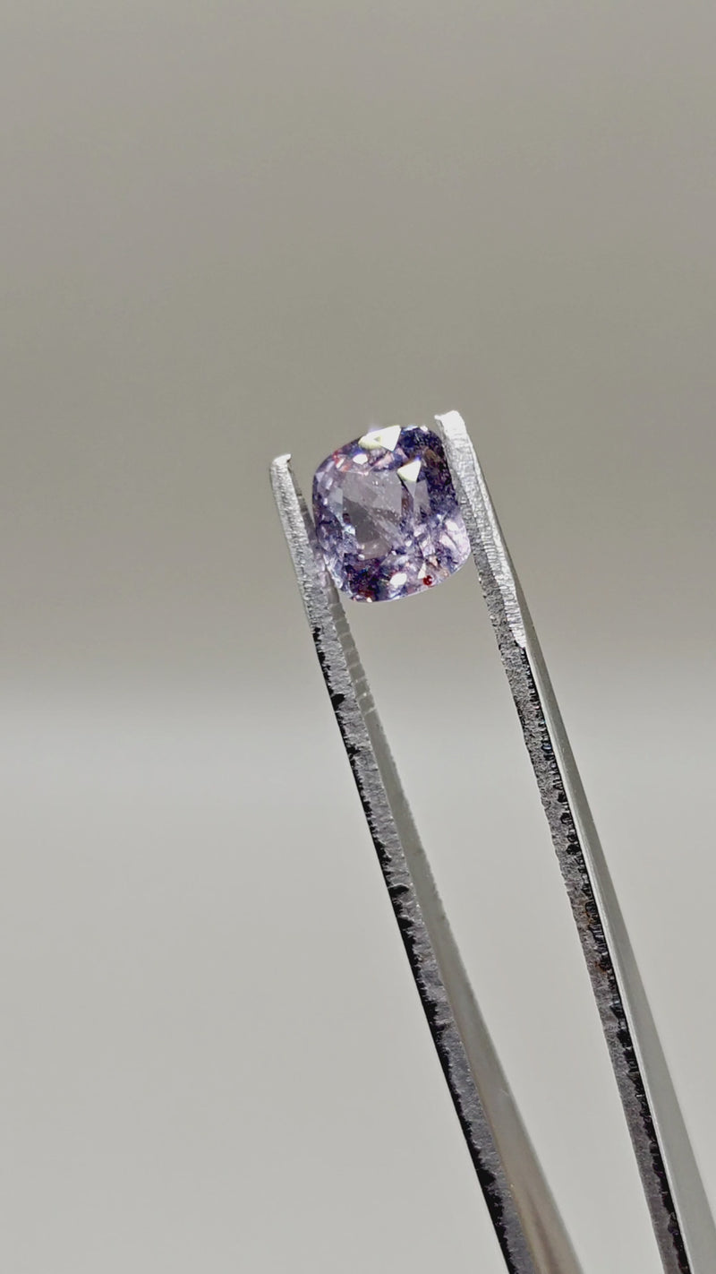Natural Spinel 3.13 ct Cushion – video