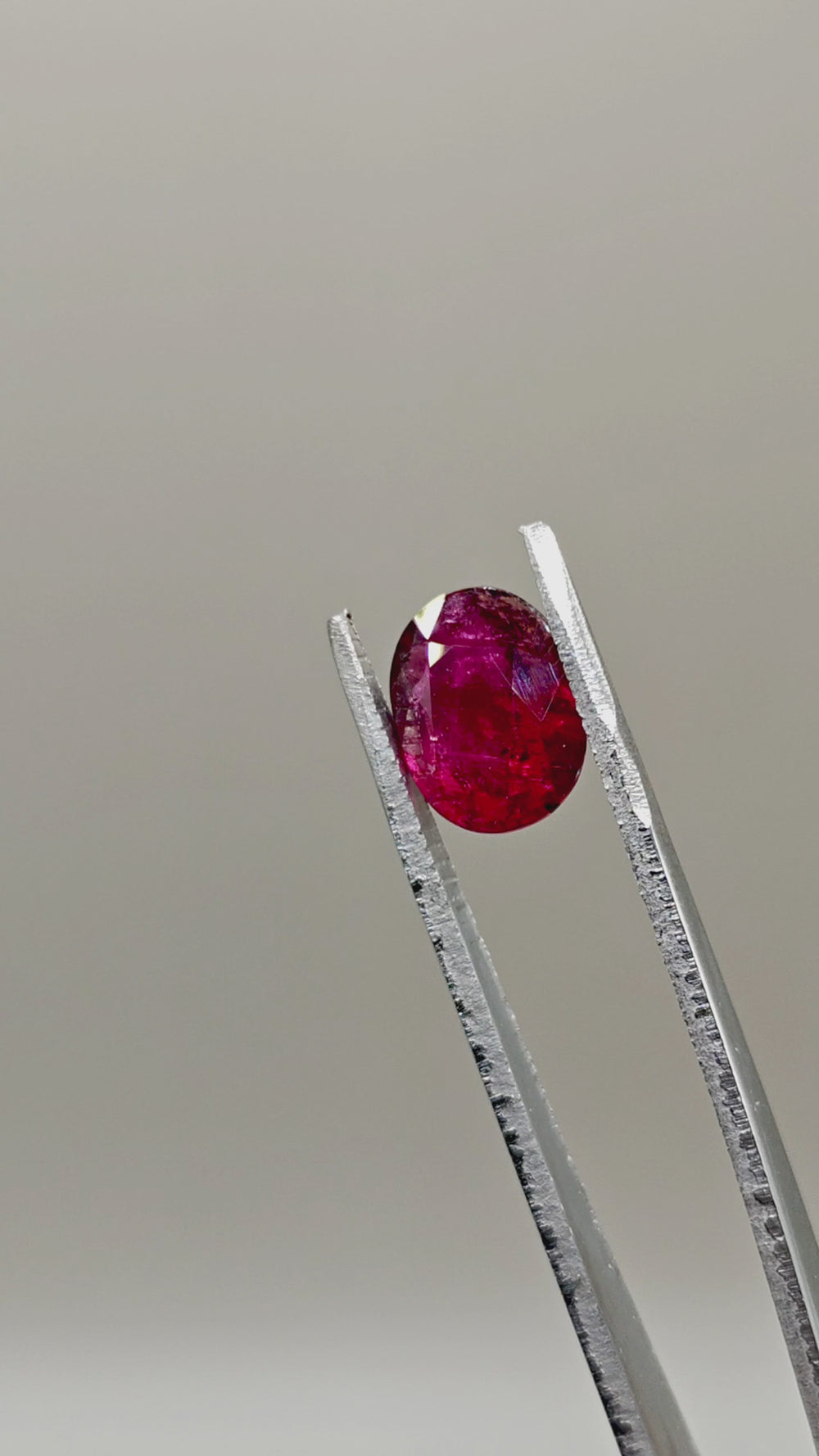 Natural Rubellite Tourmaline 3.47 ct Oval – video