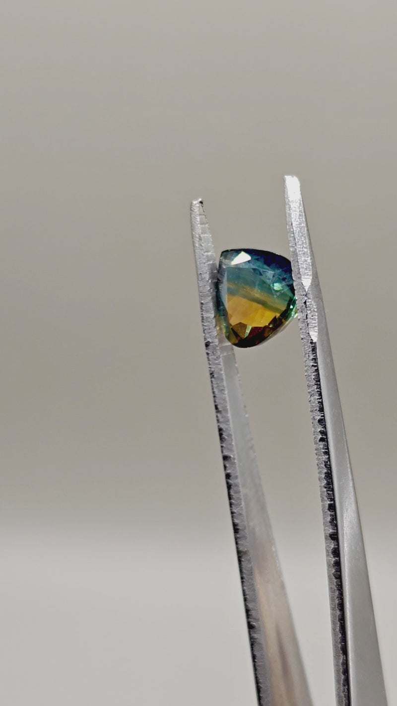 Natural Bi-Color Sapphire — 3.36 ct — Pear