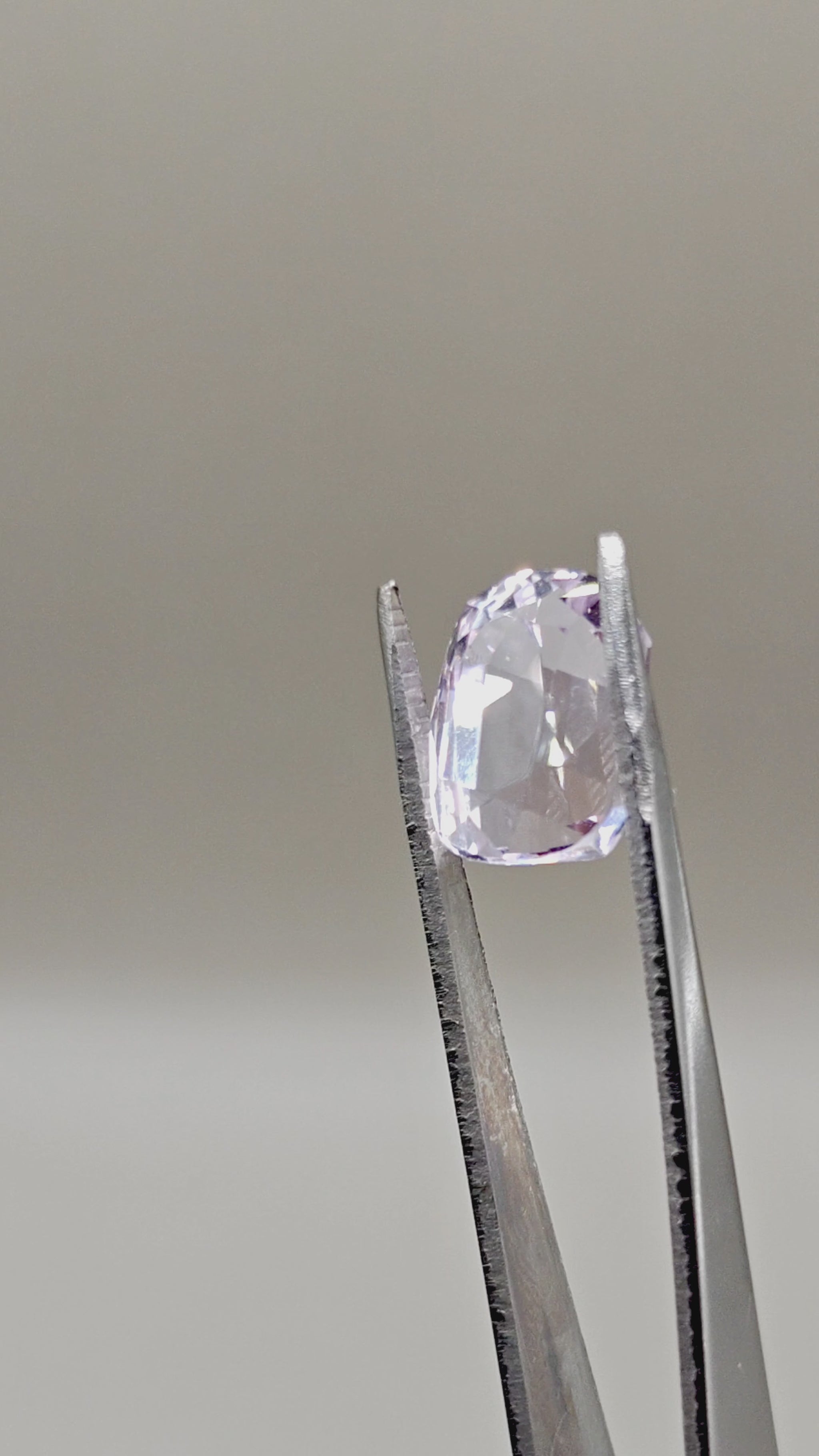 Natural Kunzite 15.78 ct Cushion – video