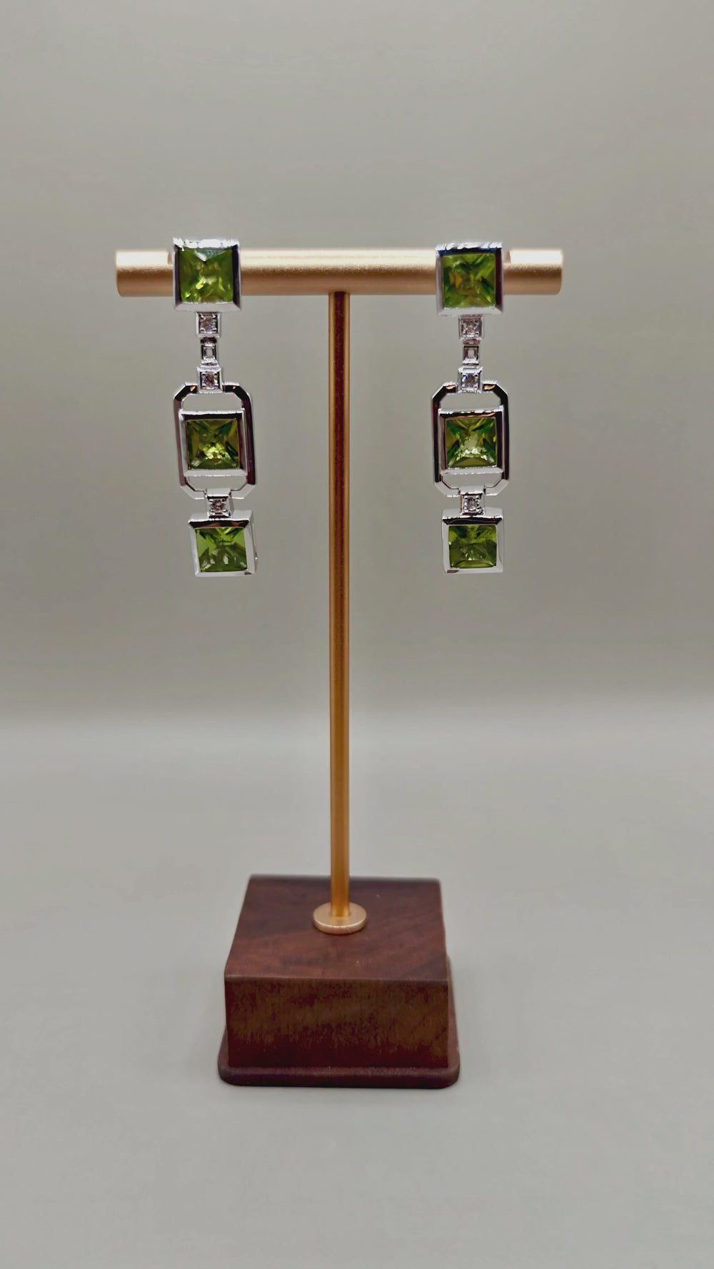 Virelle Peridot Earrings – video
