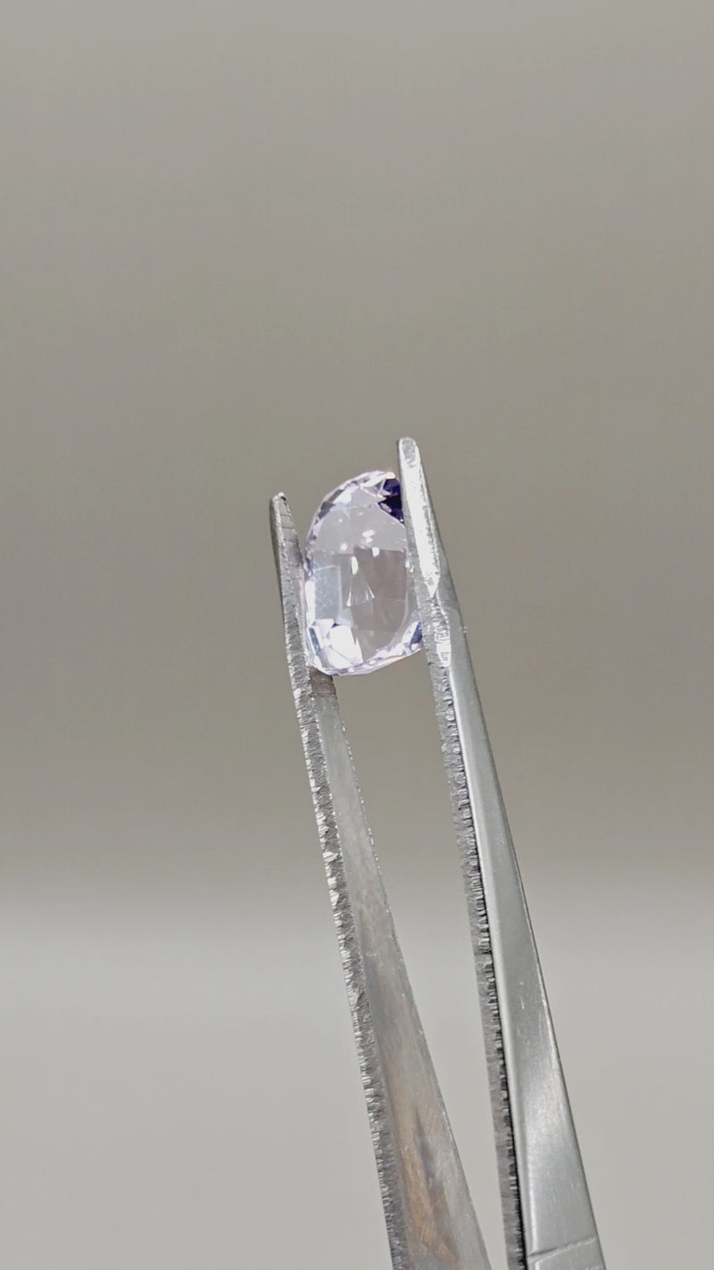 Natural Kunzite 7.73 ct Cushion – video