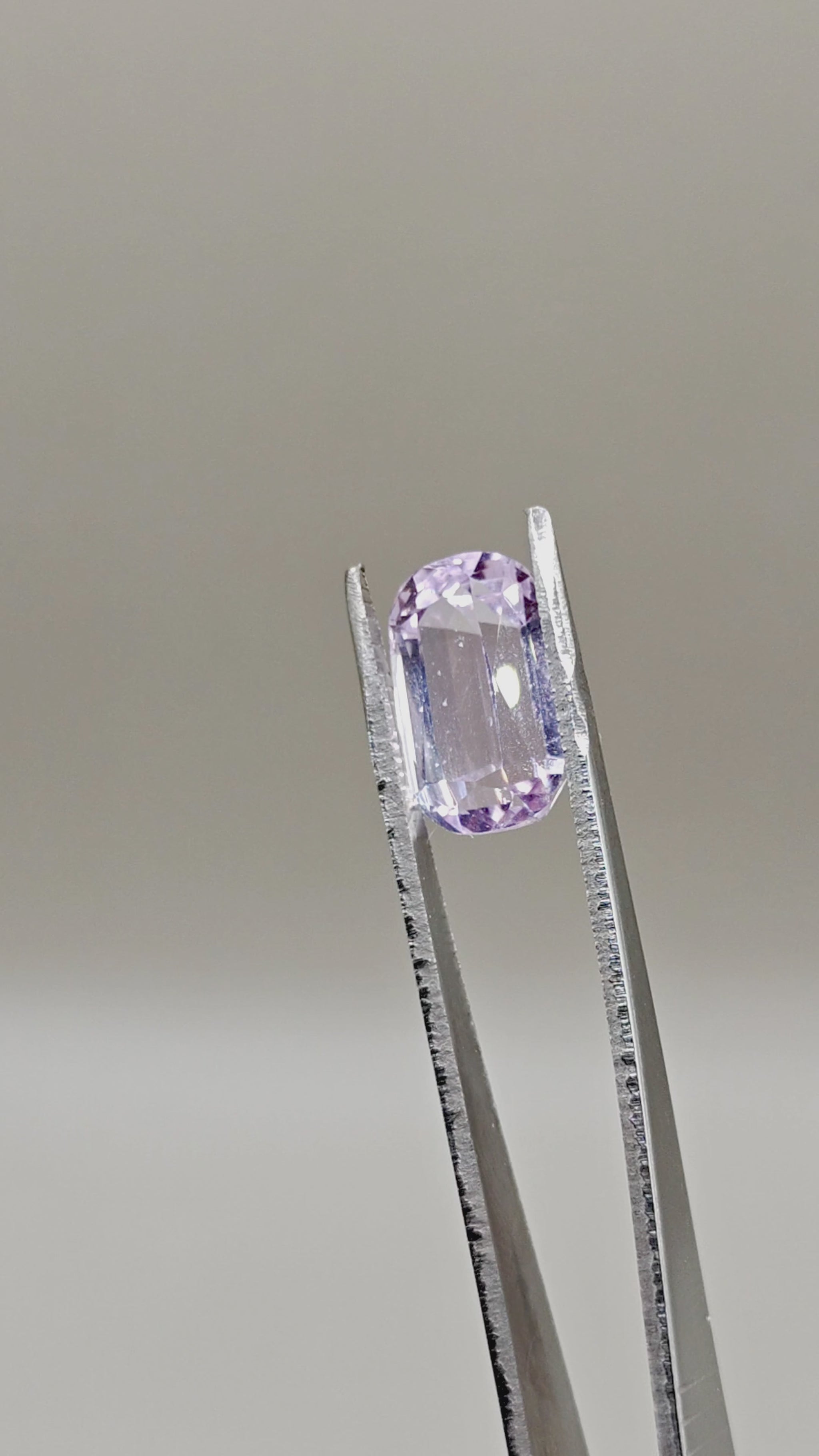 Natural Kunzite 11.07 ct Cushion – video