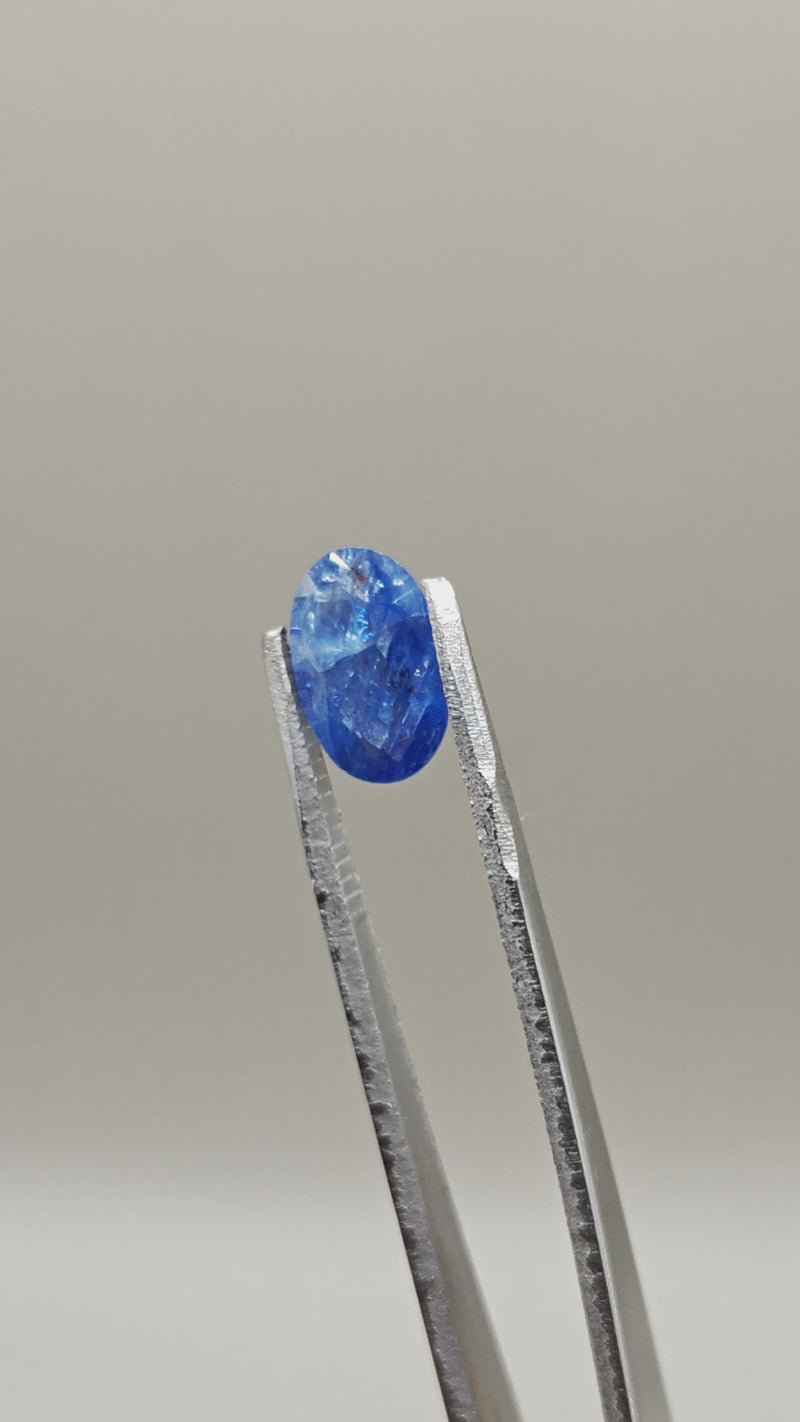 Natural Unheated Burmese Sapphire — 2.72 ct — Oval