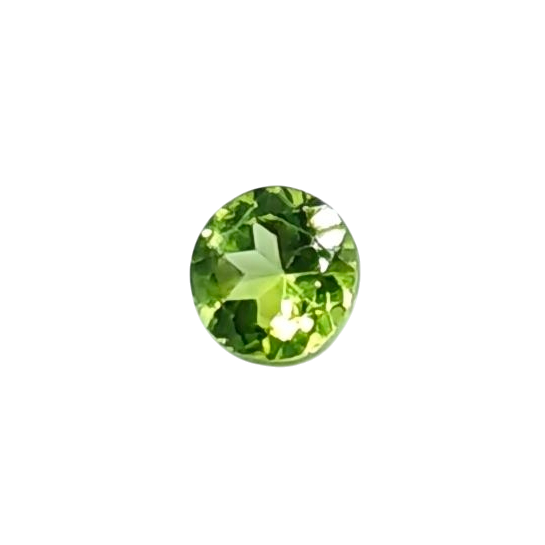 Natural Peridot — 0.93 ct — Round