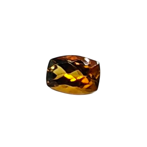 Naturlig Cognac Color-turmalin — 0,99 ct — Kuddslipad