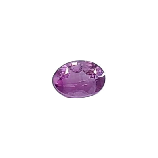 Rodolita natural — 0,90 ct — Oval
