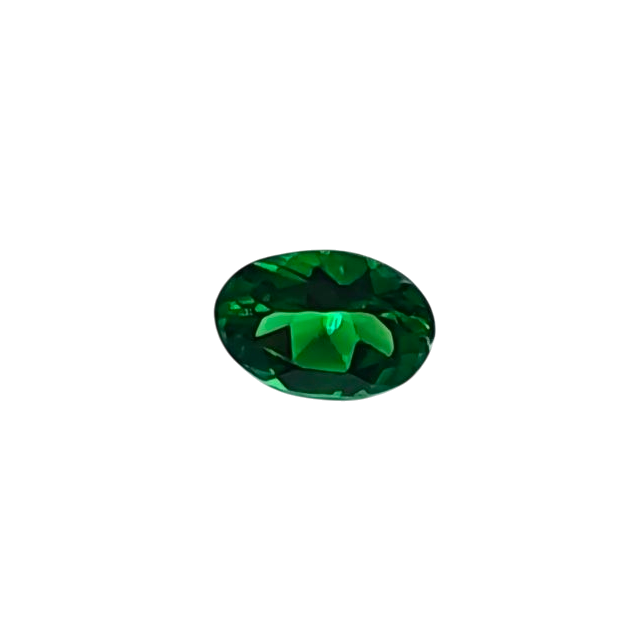 Natural Kijani Green Tsavorite — 0.47 ct — Oval