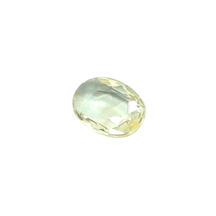 Zafiro natural sin calentar — 0,73 ct — Oval