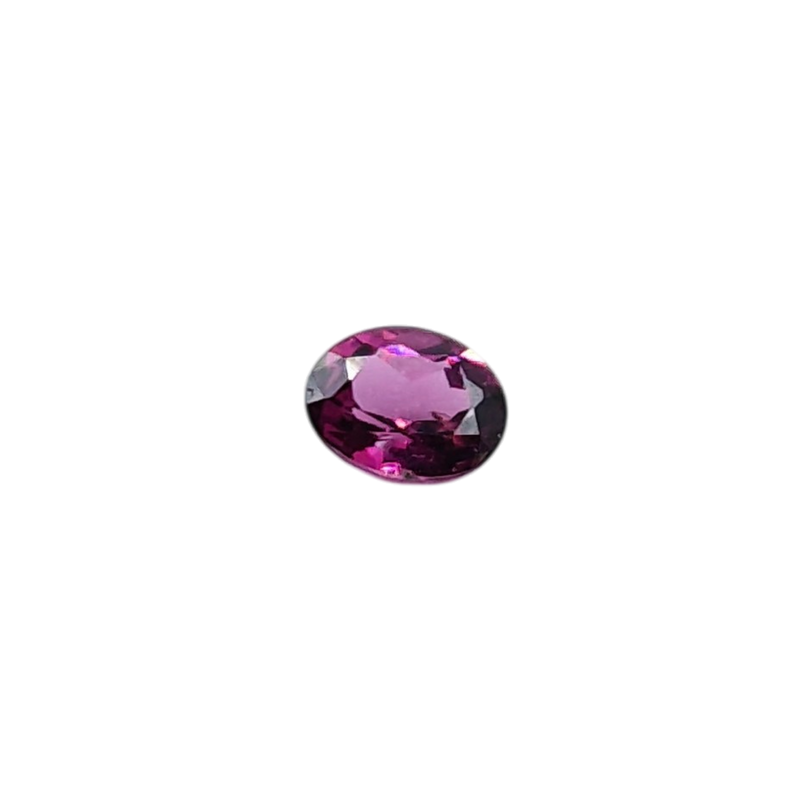 Rodolita natural — 0,91 ct — Oval