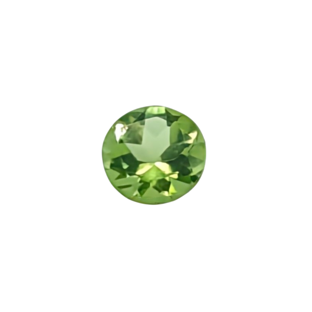 Natural Peridot — 0.93 ct — Round