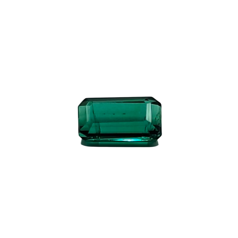 天然Lagoon Color（湖水蓝色）碧玺 — 1.02 ct — 八角形