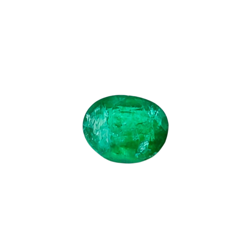 Natural Emerald — 1.08 ct — Oval