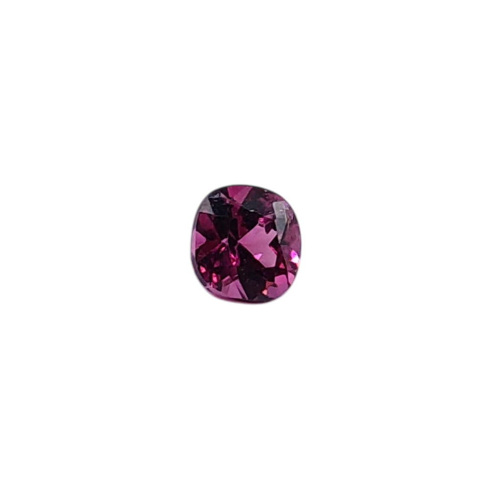 Naturlig rodolit — 0,95 ct — Kuddslipad