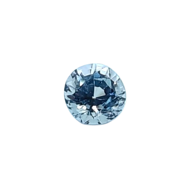 Espinela natural — 0,50 ct — Redonda