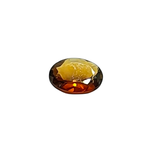 Natural Cognac Color Tourmaline — 1.53 ct — Oval