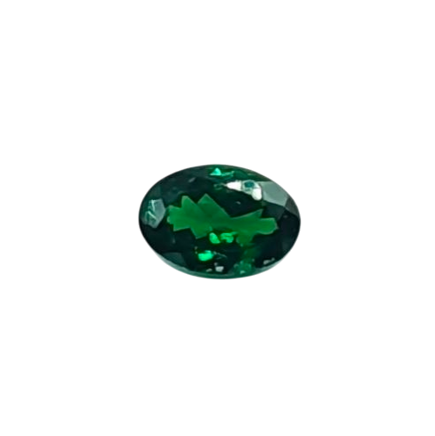 Natural Kijani Green Tsavorite — 0.52 ct — Oval