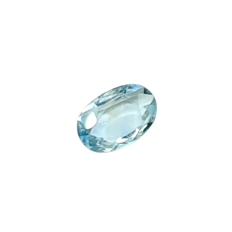 天然非加熱サファイア — 1.09 ct — オーバル