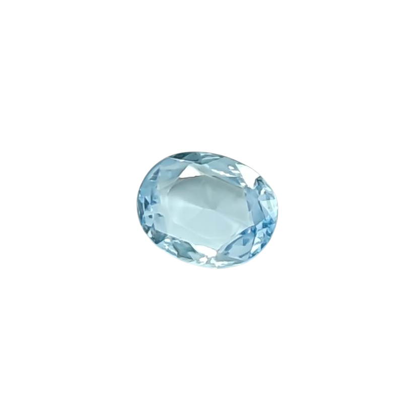 Zafiro natural sin calentar — 0,96 ct — Oval