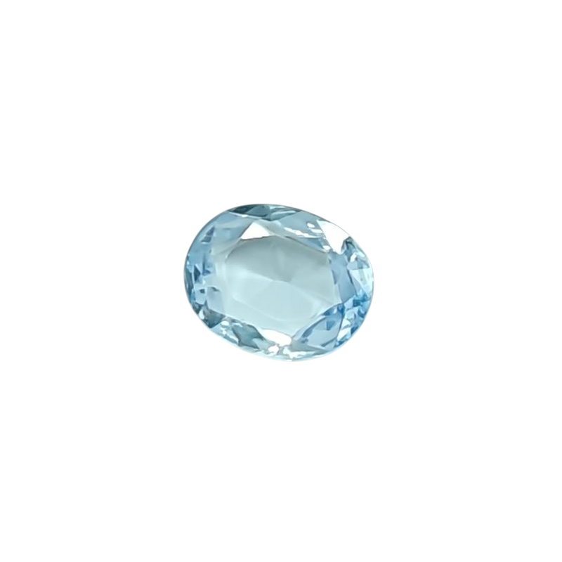 Natürlicher unerhitzter Saphir — 0,96 ct — Oval