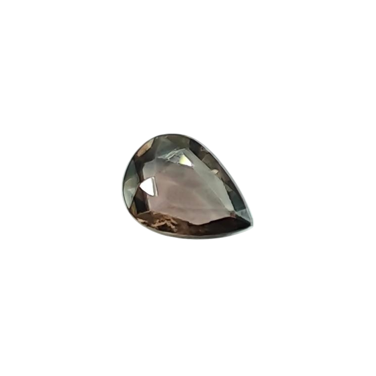 Naturlig ovärmd safir — 0,85 ct — Päronformad