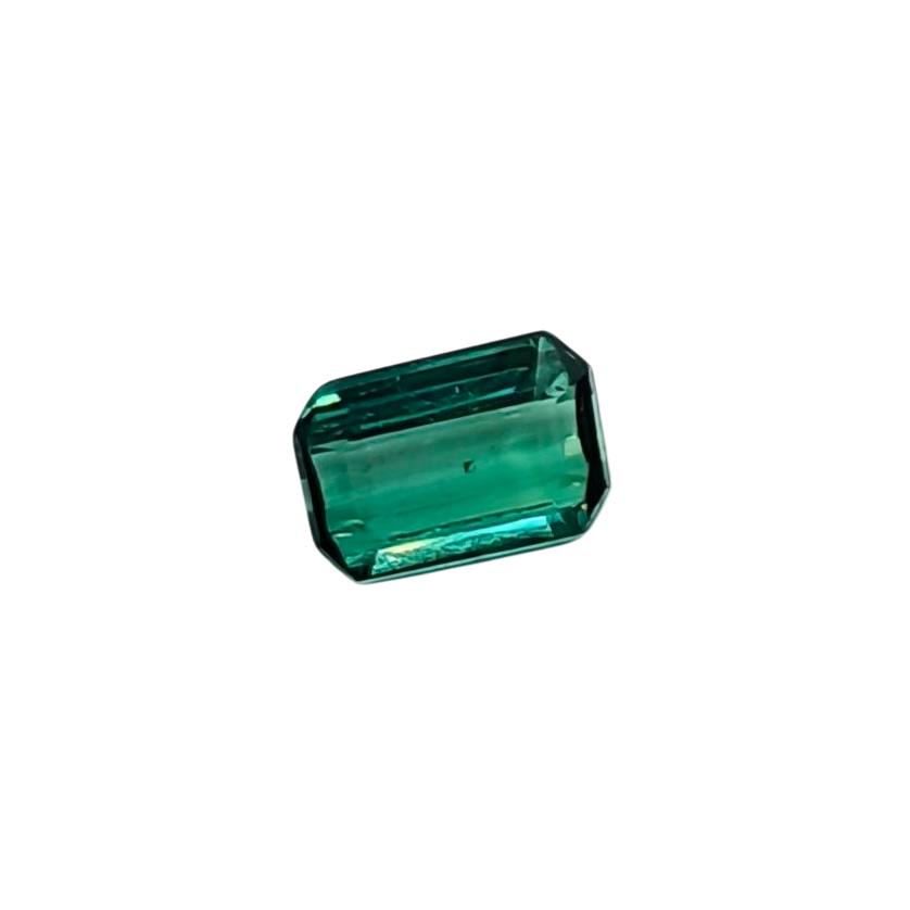 Naturlig Lagoon Color-turmalin — 0,90 ct — Oktagonal