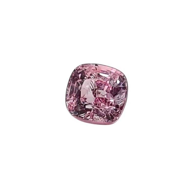 Spinelle Lotus Color naturel — 0,82 ct — Coussin