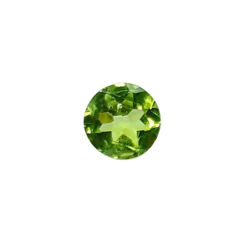 Natural Peridot — 0.93 ct — Round