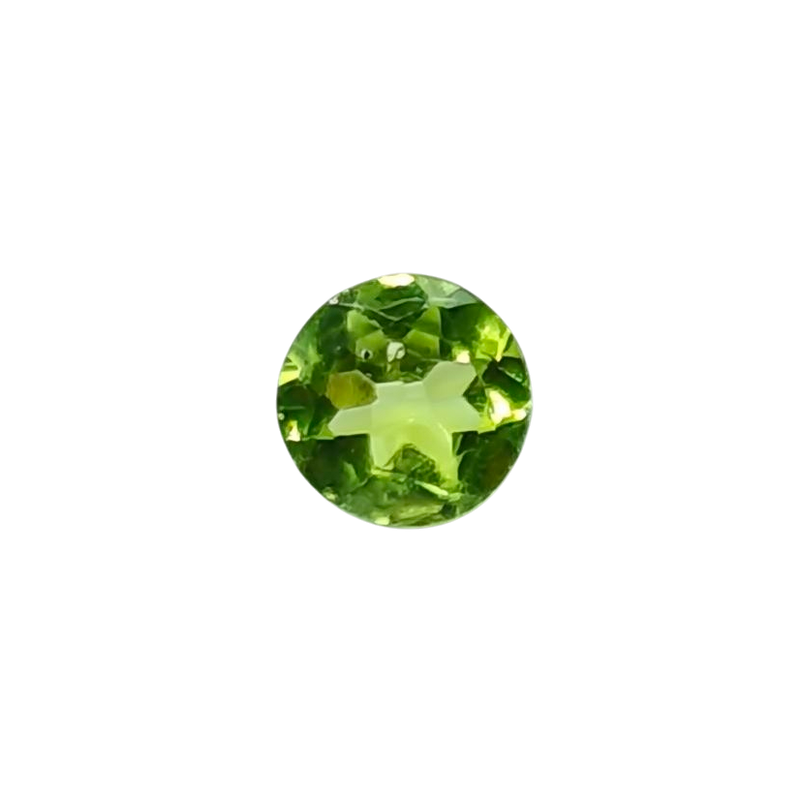 Natural Peridot — 0.93 ct — Round