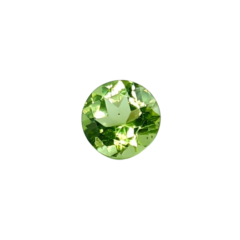 Natural Peridot — 0.93 ct — Round