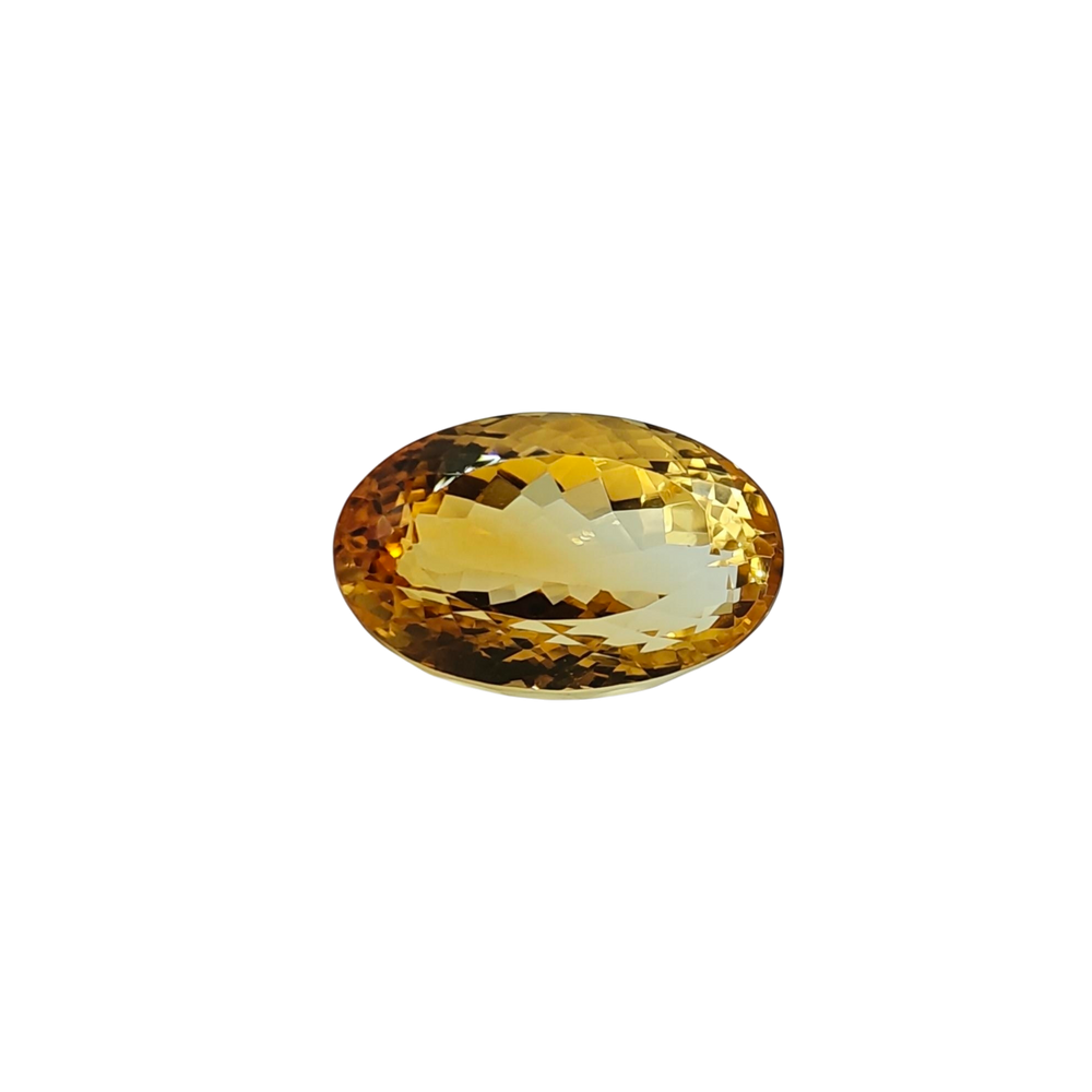 天然シトリン — 22.31 ct — オーバル
