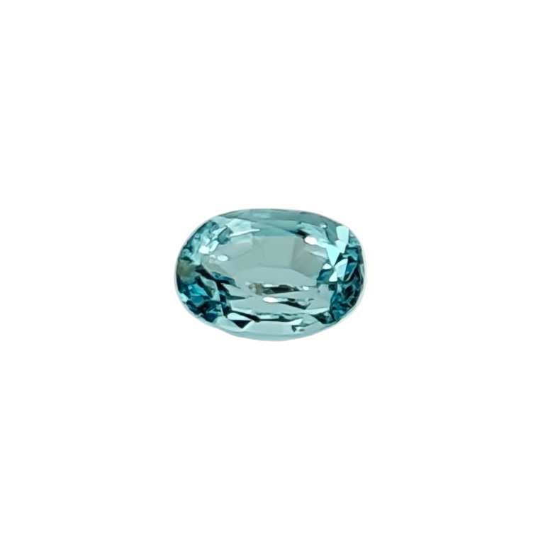Natürlicher Aquamarin — 0,82 ct — Oval