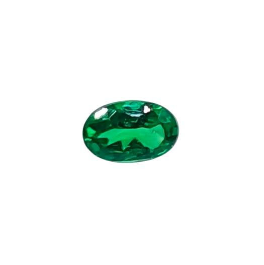 Natural Kijani Green Tsavorite — 0.45 ct — Oval