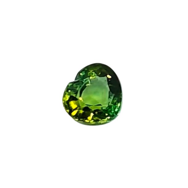 Tourmaline Lemon Color naturelle — 0,91 ct — Cœur