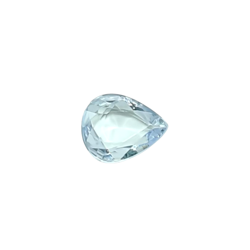 Natürlicher unerhitzter Saphir — 1,20 ct — Tropfenform