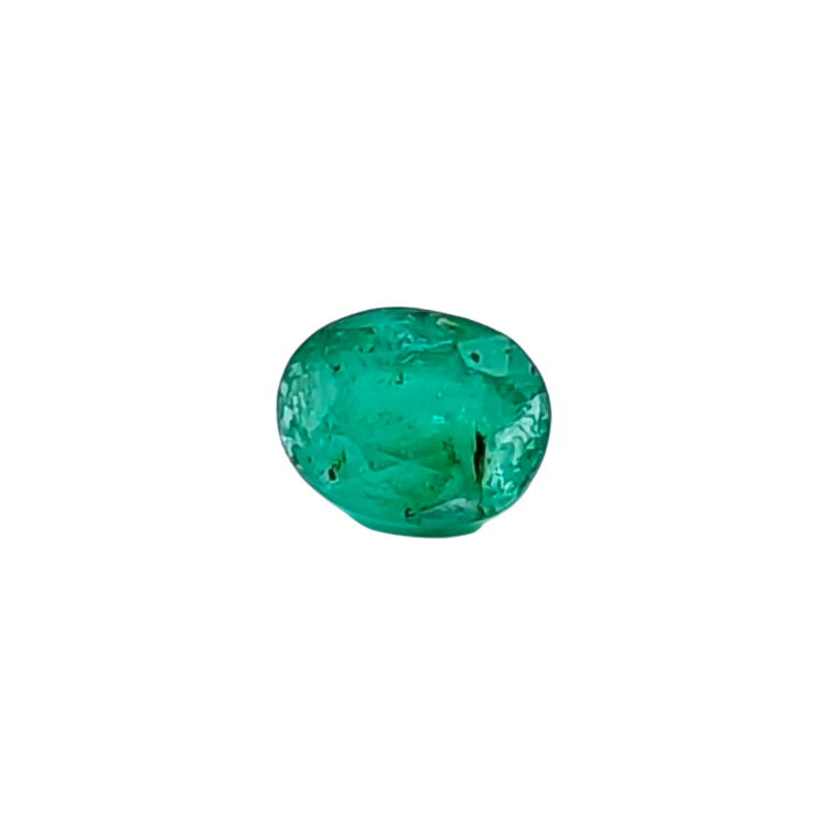 Natural Emerald — 0.55 ct — Oval