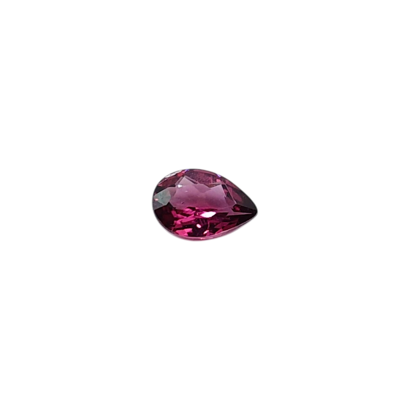 Rodolita natural — 0,98 ct — Pera